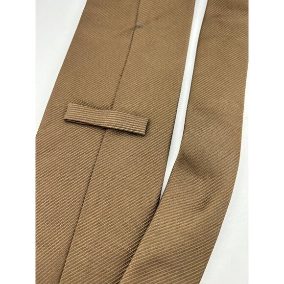 VTG ASSORTED LOT OF 3 - Brown Silk & Viscose Ties Made in Italy Retro Classic - Picture 5 of 12